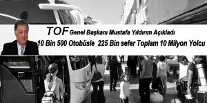 Otobüs Firmaları 10 Milyon Yolcu Taşıdı