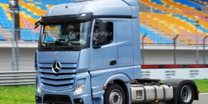 Mercedes Benz Türk’ün En Güvenli Yeni Kamyonları Test Edildi