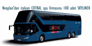 Ankara’dan Roma’ya 100 adet Otobüs