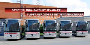 50’NCİ Yılında Lüks Bayburt 10 Otobüs Yatırımı Yaptı