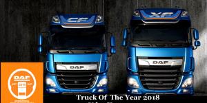 DAF XF/CF YILIN KAMYONU SEÇİLDİ