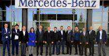 Mercedes Otomotiv Sanayicileri Derneğini Ağırladı