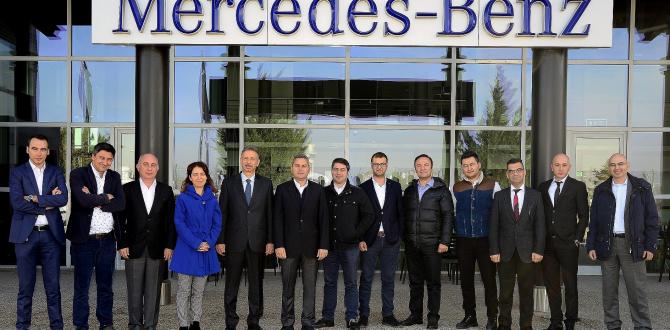 Mercedes Otomotiv Sanayicileri Derneğini Ağırladı