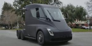 Tesla Semi Test Sürüşlerinde