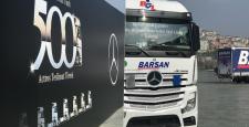 Mercedes-Benz Türk, Barsan Global Lojistik’e 500 Actros