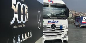 Mercedes-Benz Türk, Barsan Global Lojistik’e 500 Actros