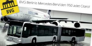 Mercedes-Benz’den 950 adet Citaro!