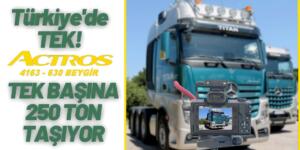 Mercedes Benz Actros 4163 Türkiye’de