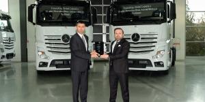 TransAktaş Filosuna 10 Actros