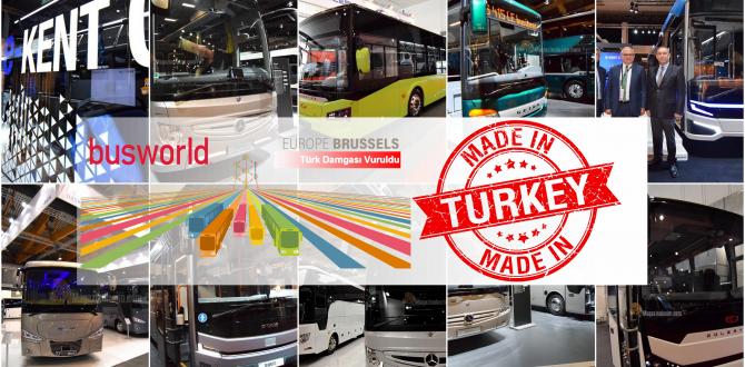 Busworld Avrupa Fuarına Türkiye Damgası Vuruldu