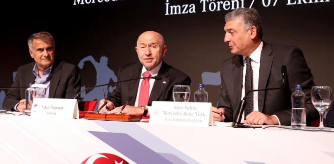 Türkiye Futbol Federasyonu Mercedes Benz Türk ile 2023’e Kadar Yola Devam Edecek