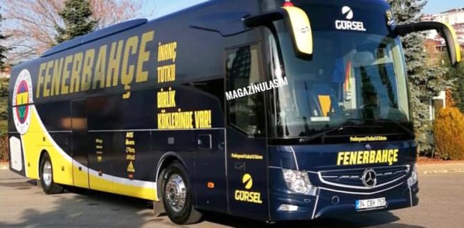Fenerbahçe Yeni Otobüsünü Teslim Aldı