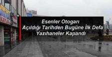 İstanbul Otogarı Tarihinde İlk Defa Kapandı