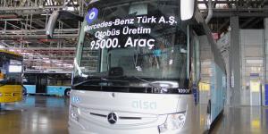 Mercedes-Benz Türk Hoşdere’de 95000’nci Otobüsünü Üretti