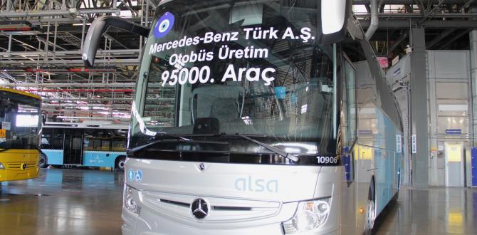 Mercedes-Benz Türk Hoşdere’de 95000’nci Otobüsünü Üretti