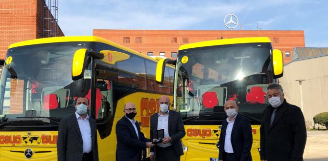 Mercedes-Benz Türk’ten 2021’in ilk Otobüs Teslimatı Asya Tur’a