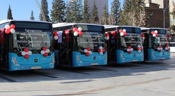 Kahramanmaraş’a 5 Yeni Otobüs