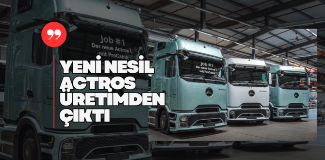 Yeni Actros L Procab Dizel