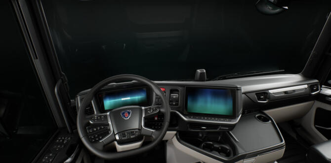 Scania’da Yeni Şoför Mahali Yeni Ekranlar