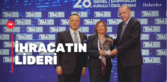 Mercedes Benz Türk’e Cumhurbaşkanı’ndan Özel Ödül