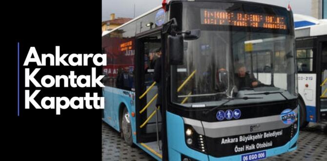 Ankara Otobüsçüleri Çözüm Arıyor
