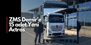 Yılın İlk Teslimatı Mercedes-Benz Bayraktarlar Merkon’dan