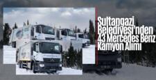 Sultangazi Belediyesi Filosuna 43 Adet Mercedes-Benz Kamyon