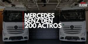Mercedes Benz Türk’den Akkoç Lojistik’e Dev Teslimat