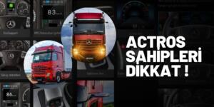 Mercedes Benz’den Actros’çulara Özel Uygulama