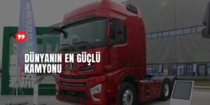 Shacman X6000 800 Dünyanın En Güçlü Kamyonu