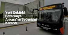Ankara da Yerli Elektrikli Otobüsler Ulaşıma Katkı Sağlayacak