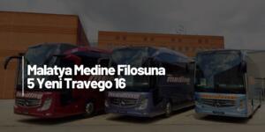 Malatya Medine Turizm Yeni Travego’larını Teslim Aldı