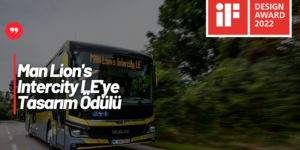 MAN Lion’s Intercity LE İF Tasarım Ödülü Aldı