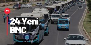 Diyarbakır Büyükşehir Belediyesi Filosuna 24 Yeni BMC