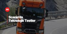 Scania Şoförsüz Sürüş Testlerinde