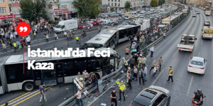 İki Metrobüs Kafa Kafaya Çarpıştı