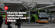 Almanya Otobüs Sektörü Yolcu Sayısında Yüzde 77 Düşüş Yaşadı