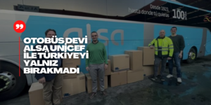 İspanyol Alsa Otobüs Grubundan Türkiye’ye Yardım