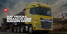 DAF Trucks’da Ağır Nakliye ve İnşaat Sektörüne Yeni Çözümler
