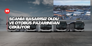 Scania Otobüs Üretimini Durduruyor