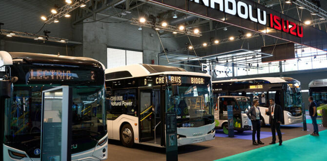 Anadolu Isuzu UITP 2023’de Yerli Üretim Otobüslerini Sergiledi