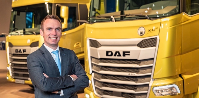 DAF Trucks Pazarlama ve Satış Direktörü Bart Bosmans Oldu