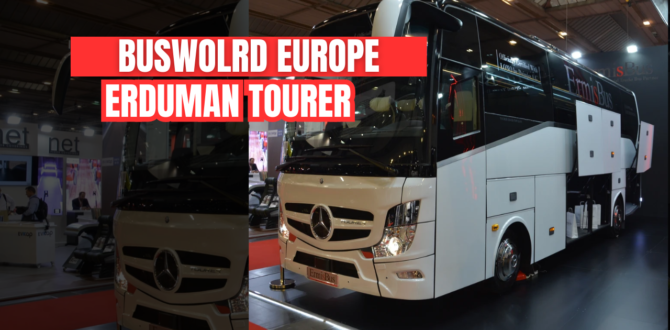 Erduman Otomotiv Busworld Europe 2023’e Katıldı