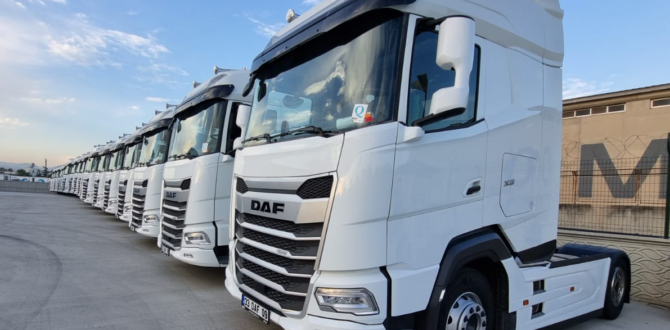 DAF Trucks’dan Öztürkler Petrol’e 20 Adet Yeni Nesil XG 480