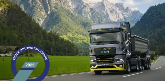 MAN hTGX’e Truck Innovation Award 2025