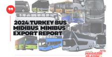 Türkiye Ocak/Aralık 2024 Otobüs Minibüs Midibüs İhracat Raporu