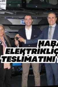 Talay Lojistik’e Yerli Elektrikli HABAŞ Çekici