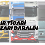 Çekici Satışları Yüzde 20 Kamyon Satışları Yüzde 15 Daraldı