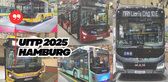 UITP 2025 Toplu Taşıma Zirvesi Hamburg’da Yapıldı