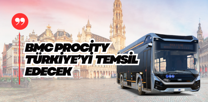 Elektrikli BMC Procity Dünya Devleri ile Yarışacak